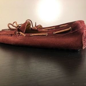 Men’s Suede burgundy Driver size 11.5